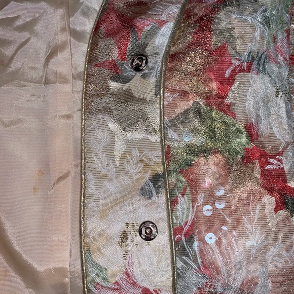 Beautiful Vintage 1980s Formal Sequined Blazer💕 - Picture 9 of 11